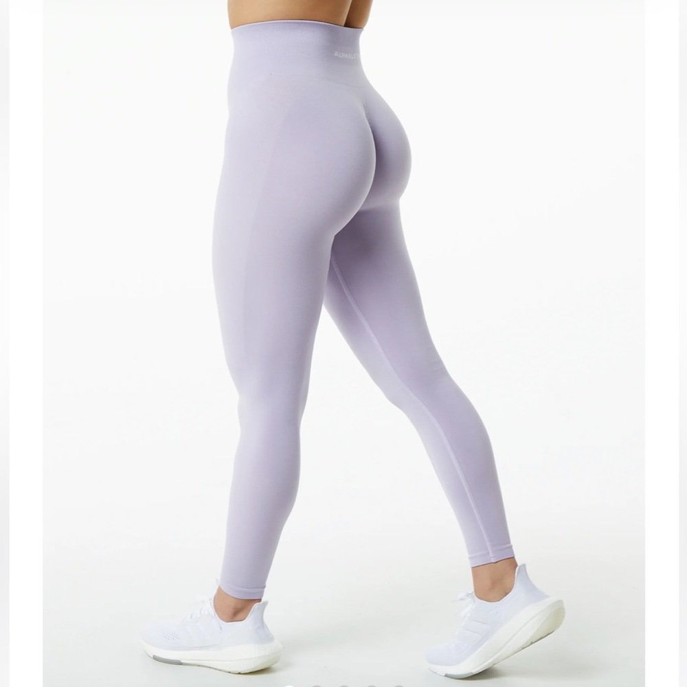 Alphalete Amplify Leggings, Misty Lilac, L